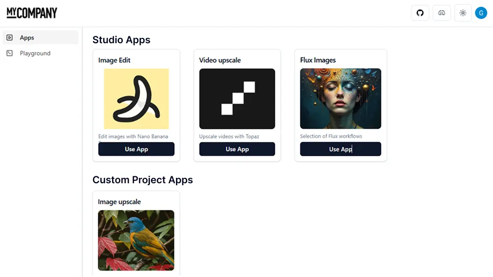 ViewComfy App Builder No code app builder for Comfy workflows